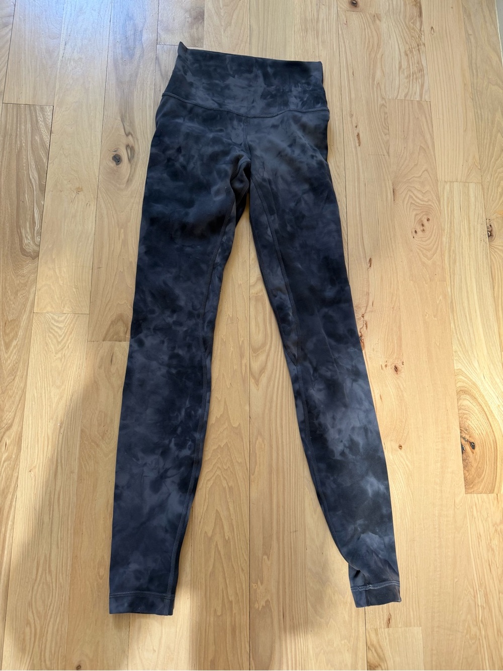 Lululemon Align High-Rise Pant 28" Diamond Dye Pitch Grey Graphite Grey Size 2